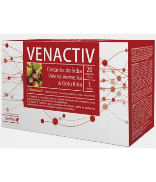 Venactiv - 20 Ampolas